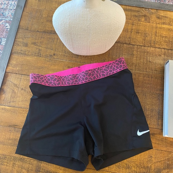 Nike Pro Dri-Fit black shorts with 3” inseam